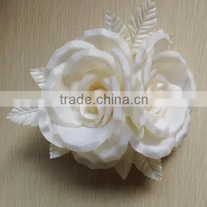 Fashion Handmade Fabric Flower Brooch Corsage thumbnail-2