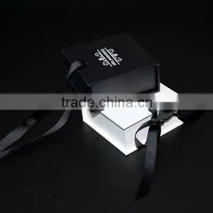 Luxury Custom High Gloss White Paper Cardboard Box Packaging for Candle thumbnail-6