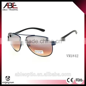 Hot 2016 Multi Color Classic Retro Custom Uv400 Lens Polarized Italian Designer Glasses Metal Sunglasses Eyewear China thumbnail-1