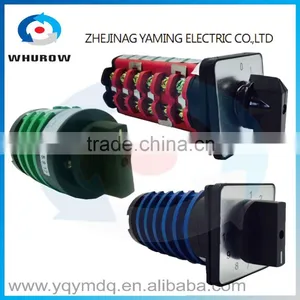 KDHC Series 25A32A40A63A 1-9 Poles Electric Changeover Cam Rotary Transfer CO2 Gas Welding Machine Switch DC Motor Circuit thumbnail-1