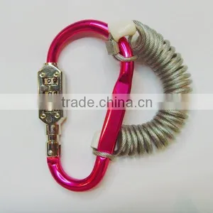 High Security 3 Digits Colorful Hook Combination Lock thumbnail-2