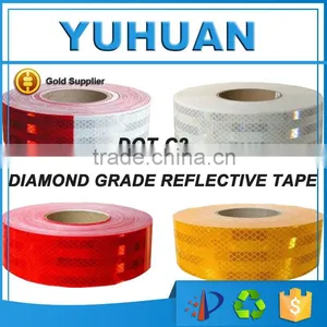 Fluorescent Yellow Reflective Tape From China Factory thumbnail-4