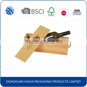 High Quality Luxury Wooden Wine Glass Gift Boxes Wholesale thumbnail-1