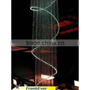 FRANKEVER Side Emitting Plastic Optic Fiber Chandelier thumbnail-1