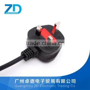 Power Cord With UK Big Plug Socket thumbnail-3