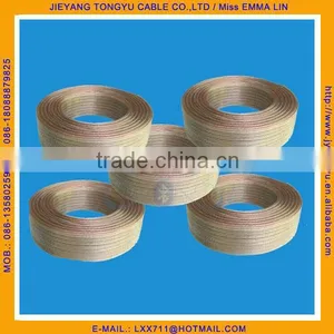 Transparent Speaker Wire 18AWG Speaker Cable thumbnail-1