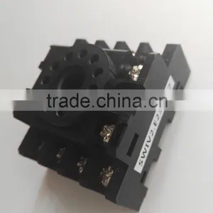 UL CE Listing Kontron 11 Round Pin Din-rail Relay Socket thumbnail-1