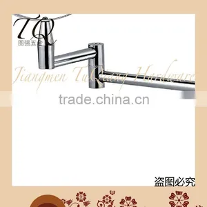 Hotel Bathroom Round Magnifying Folding Extendable Wall Makeup Mirror Quality Choice thumbnail-2