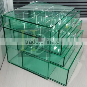 2016 New Style Desktop Acrylic Makeup Organizer With 4 Drawers Quality Choice thumbnail-2