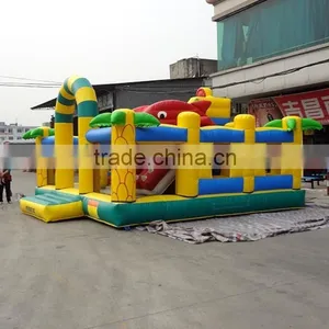 Commercial Inflatable Bouncy Castle With Slide thumbnail-3