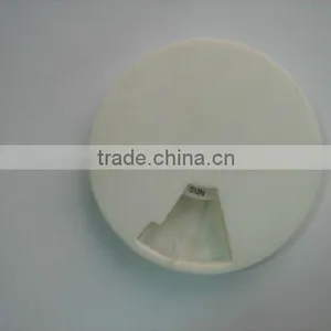 Hot Sale Mini Cheap White Round Plastic Daily Vitamin Cute Portable Pocket Pill Box for Healthy Care for Promotion thumbnail-1
