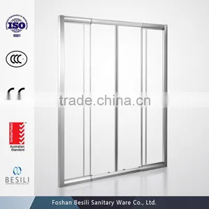 Bathroom Glass Sliding Doors Retractable thumbnail-1