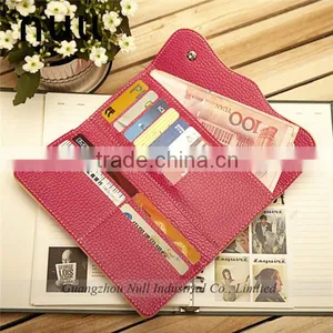 Beautiful Style Elegance Ladies Red Clutch Bifold Purse in China thumbnail-6