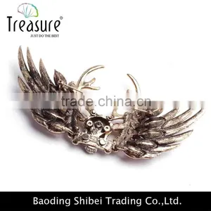 2015 Brand New Fashion Rhinestone Diamond Snowflake Brooch Antler Shape Rhinestone Brooch thumbnail-3