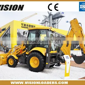 LGB877 Farm Towable Backhoe Loader , SDLG & VOLVO , 6 in 1 Bucket thumbnail-1
