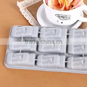 100% Food Grade Easter Island Statues Shape Silicon Ice Tray thumbnail-2