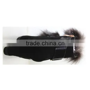 Chengdu Factory Supply Luxury Animal Fur Winter Woman Boot thumbnail-4