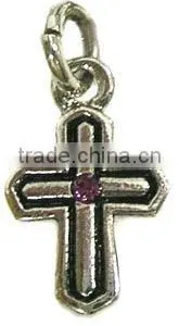 Custom Fashion Metal Cross Pendant thumbnail-1