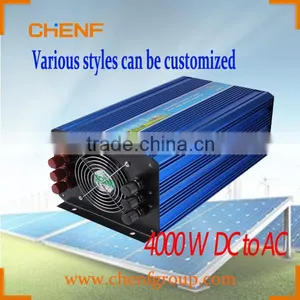 CHENF Hot Sale 4kw dc to ac Pure Sine Wave Power Single Output Power Wholesale LCD Screen Inverter thumbnail-1