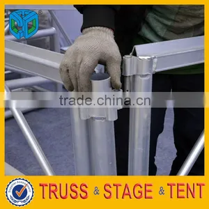 New Design Compact Portable 18mm Plywood Surface Small Stage For Small Show thumbnail-4