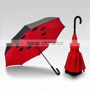 23" 8K Double Layer Inverted Umbrella, Reversed Umbrella, Special Umbrella thumbnail-1