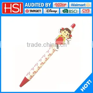New Desgin Lovely Cartoon Plastic Ballpoint Pen for Girls thumbnail-1