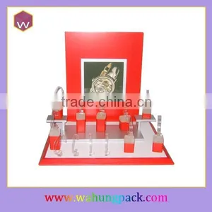 Fancy Red Wrist Watch Display Showcase /Watch Bracelet Display Stand Custom Design thumbnail-1
