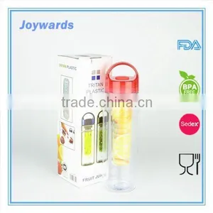 Various Style Plastic Water Bottle Fruit Infuser thumbnail-3
