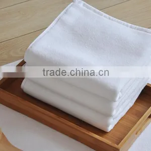 Rectangle Thickness Cotton Fabric Hotel Used White Custom Bath Mat thumbnail-3