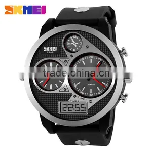 SKMEI Luxury Analogue Digital Watch thumbnail-3