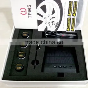 Solar TPMS ,Car Wireless Tire Pressure Monitoring System With Solar Power Panel Display the Pressue and Temperature thumbnail-5