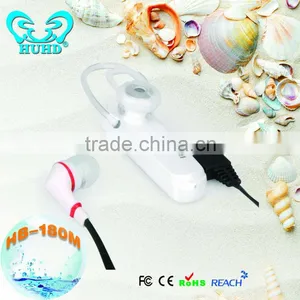 New Desigh In-ear Wireless Bluetooth Handphone And Earphone With Music Play HB-180 thumbnail-1