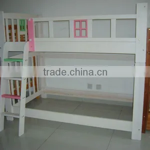 Children Wood Bunk Bed thumbnail-1