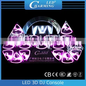 Led 3d DJ Console Display Good for Nightclub/diso Lighting/KTV Light,led Decoration in Fashion thumbnail-1