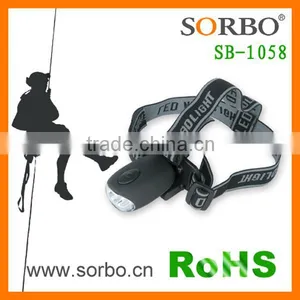 Outdoor Led Beam Moving Rechargeable Hunting Camping Headlight Head Torch Light thumbnail-5