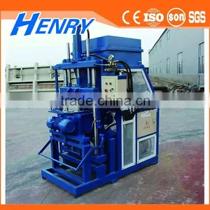 HR1-10 the Cheapest Automatic Interlocking Clay Brick Machine Compressed Earth Soil Cement Block Brick Making Machine thumbnail-1