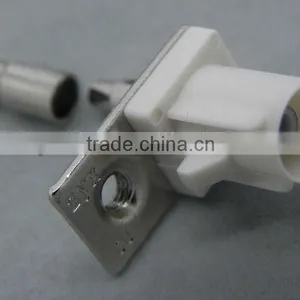 Fakra Male Panel Mount Connector White /9001 Radio With Phantom thumbnail-1