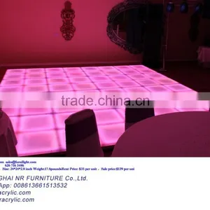 High Quality Fancy DMX Led Dance Floor Rechargeable thumbnail-3