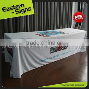 Ecomonic No MOQ Top Quanlity Foldable Wrinkle Free Disposable PE Table Cloth thumbnail-5