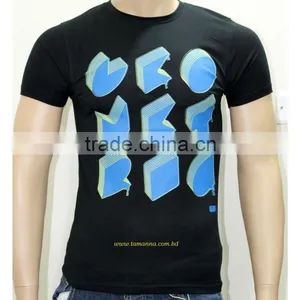 PRINTED T-SHIRT: 160GSM MEN'S SINGLE JERSEY PRINTED T-SHIRT thumbnail-1