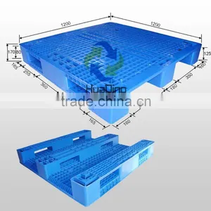 HDPE Standard Plastic Pallet for Export and Industrial 1200*1200 thumbnail-1