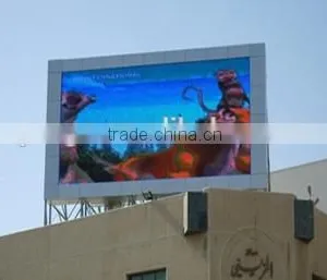 Stock P10 Dip Full Color Outdoor Roof Led Display thumbnail-1