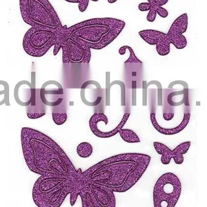 Fashional Decorative 3D Glitter Puffy Sticker For Kids thumbnail-1