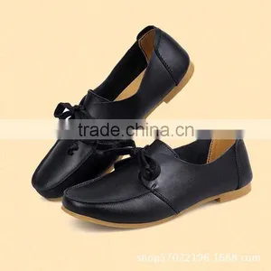 2015 High Quality Cowhide Women Flats Casual Style Genuine Leather Flat Shoes Fashion Woman Tennis Moccasins Breathable Sneakers thumbnail-3