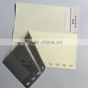 One Way Vision Perforated Self Adhesive Window Film thumbnail-1