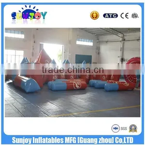 2016 45 Pcs Inflatable Paintball Bunker Equipment Game thumbnail-2