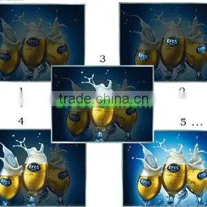 New Product Super Bright Led Slim Led Beer Advertising Light Box thumbnail-1