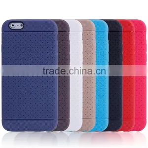 Mobile Phone Accessories Network Design Soft TPU Leather Pattern Finish Back Cover for Apple IPhone 6s thumbnail-6