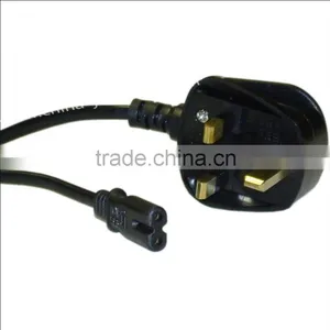 China Supply Huge Quantity British Three Pins Plug With AC Power Cord UK Power Cable/UK Type Plug BS Approval With IEC Connector thumbnail-4