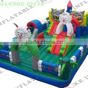 Big Size Amusement Playground Giant Inflatable Fun City Popular Sale thumbnail-1